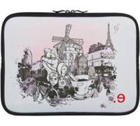 be.ez, Housse pour MacBook Pro 15" LA Edition Robe 'I LOV PARIS' avec fermeture éclair, Coloré