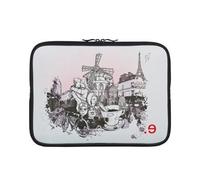 Be.ez Sacoche LA Robe pour PC portable 13" - I lov Paris Montmartre