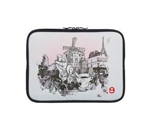 Be.ez Sacoche LA Robe pour PC portable 13" - I lov Paris Montmartre