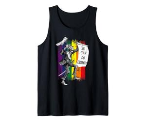Be Gay, Do Crime! | Drapeau Arc-en-Ciel LGBTQ Meme Débardeur