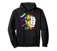 Be Gay, Do Crime! | Drapeau Arc-en-Ciel LGBTQ Meme Sweat à Capuche
