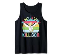 Be Gay Do Crime Kill God for LGBT Gay Pride Month Débardeur