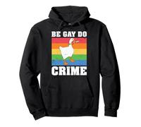Be Gay Do Crime Sweat à Capuche