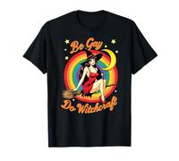 Be Gay Do Witchcraft T-Shirt Sarcastique LGBTQ+ pour Halloween T-Shirt