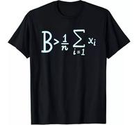 Be Greater Than Average T-Shirt_ Funny Math Tee Gift Unisex T-Shirt