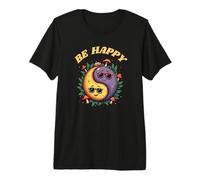 BE Happy - Zen - Ying Yang w Lunettes de Soleil & sourires T-Shirt Haut de Gamme