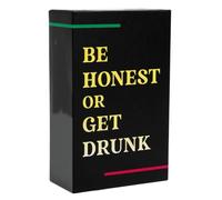 Be Honest or Get Drunk Jeu de cartes pour adulte Édition ultime Noir