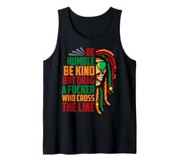 Be Humble Be Kind Beast Lion Roaring Anniversaire Lion Homme Garçon Débardeur