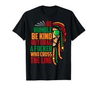 Be Humble Be Kind Beast Lion Roaring Anniversaire Lion Homme Garçon T-Shirt Graphique avec Valeur