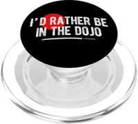 Be in The Dojo, Aikido, Judo, karaté, jiu Jitsu, BJJ, iaido, Kendo PopSockets PopGrip pour MagSafe
