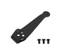 Be In Your Mind 1 clip de poche profond amélioré avec vis 2-56UNC - Clips de taille portables compatibles avec Spyderco C81 C10 C11 (noir)