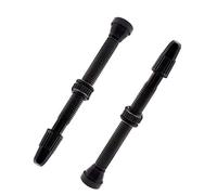 Be In Your Mind 1 Paire 60mm Vannes Tubeless en Alliage d'aluminium Remplacement pour VTT