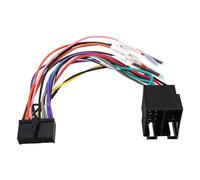 Be In Your Mind 1 Pièce Adaptateur de Faisceau 20 Broches vers ISO Adaptateur Stéréo de Voiture de Remplacement Compatible avec DIN Adaptateurs de Connecteur de Faisceau d'autoradio à Écran 21,5 Cm
