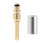 Be In Your Mind 1 raccord de tuyau de nettoyeur haute pression en laiton 6,5 mm à ajustement rapide avec virole à sertir compatible avec nettoyeur haute pression Stihl