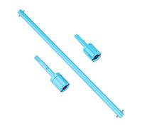 Be In Your Mind 1 Set d'arbre d'entraînement et Joints Voiture Sport Plat Modèle 1/10 Aluminium Remplacement Compatible avec Tami-Ya 1/10 TT-01 TT-02 Modification Mise Niveau Voiture Télécommandée