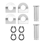be in your mind 10pcs Kit de Montage Repose-Pieds Pièces de Réglage de Moto Vis de Pédale Broches de Pédale Pédales Repose-Pieds Accessoires de Pédale Compatible avec Sportster 883 1200