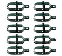 Be In Your Mind 10x 100mm Tendeurs de Fil Clôture Crépines en Acier Carbone Vert Remplacement pour Ferme