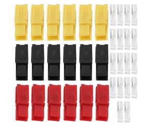 be in your mind 18x Connecteurs de Batterie 30 A pour Remplacement de Batterie Au Lithium Compatible avec Anderson La Prise Compatible avec PowaKaddy N Play L'adaptateur