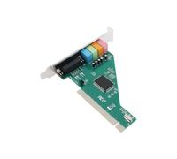Be In Your Mind 1Pc CMI8738 4.1 Canaux 5.1 Surround 3D PCI Cartes Audio MIDI Compatible avec Windows XP/7/8/10 Desktop Carte Audio Interne