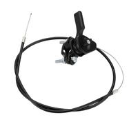Be In Your Mind 1pièce 1m Ensemble de Commutateur de Câble d'accélérateur Plaque Wacker Pièce de Rechange de Câble d'accélérateur Adapté Au Compacteur C60 de 6,5 Hp Guidon de 22-32mm