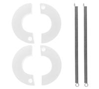 Be In Your Mind 2 Ensembles de Patins d'embrayage RC en Plastique avec Réglage à Ressort pour Télécommande Nitro HSP 1/10 Voiture Accessoires de Remplacement, Blanc