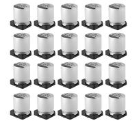 Be In Your Mind 20 Condensateurs électrolytiques en Aluminium CMS VT 50 V 47 μF pour Ordinateurs Et Bricolage 6,3 X 7,7 Mm