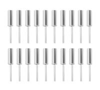 Be In Your Mind 20 Pièces 32,768 KHz Oscillateurs à Cristal en Forme de Cylindre 2 X 6 Mm Remplacements de Cristal de Montre pour TV électronique Cartes PC Compteur électronique