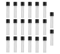 Be In Your Mind 20pcs HT7333-A 3.3V 0.25A LDO Régulateur de Tension Linéaire 3 Bornes 250mA Tension de Sortie Fixe Nom. Trou Traversant 3,3 V