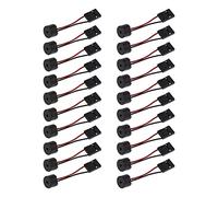 be in your mind 20x Code Bip Haut-Parleur Interne Buzzer 4 Broches Haut-Parleur Sondeur Carte Mère pour PC de Bureau Connecteur d'Ordinateur Prise