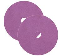 Be In Your Mind 2pcs Corindon Disque de Meulage Meule Tronçonneuse Lame d'affûtage Scie à Chaîne Affûteuse Haute Efficacité, 100mmx10mmx 3.2mm