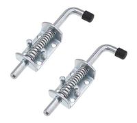 be in your mind 2pcs Verrou à Ressort Loquet avec Poignée Robuste Accessoire Outils Bricolage Métallique pour Véhicule Wagon