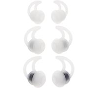 Be In Your Mind 3 Paires d'embouts de Rechange en Silicone pour Écouteurs Intra-Auriculaires à Isolation Phonique Compatible avec Bo-se QC20 QC20i SoundSport SIE2i IE2 IE3 Écouteurs Blanc S M L