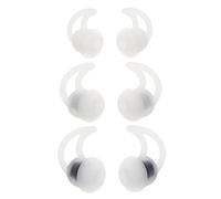 Be In Your Mind 3 Paires d'embouts de Rechange en Silicone pour Écouteurs Intra-Auriculaires à Isolation Phonique Compatible avec Bo-se QC20 QC20i SoundSport SIE2i IE2 IE3 Écouteurs Blanc S M L
