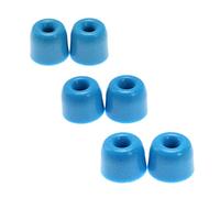 Be in Your Mind 3 Paires d'embouts d'oreille en Mousse à mémoire de Forme Écouteurs Isolation du Bruit 3,0 mm Écouteurs Embouts de Remplacement compatibles avec TIN HiFi T2 Pro 3 Tailles S/M/L Bleu