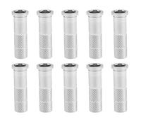 be in your mind 30pcs Base d'insertion de Flèche 6.2mm en Aluminium Base de Tir à l'arc Insère des Remplacements pour Pratique de la Cible Utiliser l'accessoire d'arbre de Flèche en Carbone