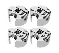 Be In Your Mind 4pcs Boîtiers de Canette en Acier Inoxydable 22,5 X 13mm Compatible avec Juki Machine à Coudre à Aiguille Unique DDL-5550 DDL-8100 DDL-8300 DDL-8500 DDL-8700 pour Chargement Frontal