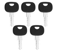 Be In Your Mind 5 Pièces 201 Clé de Contact de Remplacement pour Chariot élévateur Clé de Démarrage pour Pelle Compatible avec Atlas Compatible avec Terex Chargeuse sur Pneus Appareil Lourd