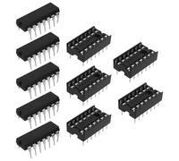 Be In Your Mind 5pcs Puces de Sortie à Trois états SN74AHCT125N Quad Bus Buffer avec Prises pour La Mise en Mémoire Tampon des Circuits Numériques