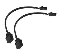 Be In Your Mind Adaptateur ARGB Standard à 3 Broches, câble Adaptateur RGB Compatible avec Corsair Commander Pro Lighting Node Pro Commander Core XT, 2 pièces
