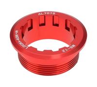 Be In Your Mind Bague de Verrouillage de Cassette de Vélo Compatible avec Shimano Micro Spline 12 Vitesses M7100 M6100 M8100 Rouge