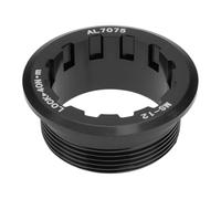 Be In Your Mind Bague de verrouillage de cassette de vélo compatible avec Shimano Micro Spline 12 vitesses M7100 M6100 M8100 Noir