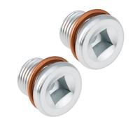 Be In Your Mind Bouchon de Carter d'huile de Voiture M16 X 15 Mm avec Joint 016393 4418098 Compatible avec Nissan Qashqai 2013-2024