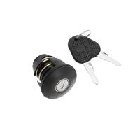 Be In Your Mind Bouchon de Réservoir Carburant de Voiture Verrouillable avec 2 Clés 5899119 46576969 Compatible avec Fiat 126 Cinquecento Panda Uno Couvercle de Remplissage de Gaz Verrouillage