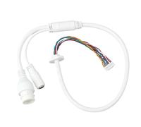 Be In Your Mind Câble réseau LAN Ethernet RJ45 10 broches 10 fils compatible avec caméra IP Hikvision PoE IP 10 + 38 cm