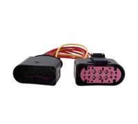 Be In Your Mind Connecteur de Phare Au Xénon 10 Broches vers 14 Broches 1J0973737 1J0973835 Compatible avec Audi A1 A3 A4 A5 A6 A8
