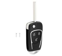 Be In Your Mind Coque de Clé Télécommande à 3 Boutons pour Voiture Boîtier de Clé de Voiture étui Pliable Modifié pour Clé à Distance Automatique Compatible avec Opel Insignia Astra J Zafira