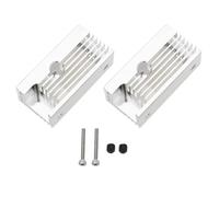 Be In Your Mind Extrudeuse Hotend Pièces Rechange Dissipateur Thermique Aluminium Accessoires d'imprimante 3D Bloc Refroidissement Rapide Compatible avec Ender 3 S1 Pro Plus V3 CR10 Smart Sermon V1
