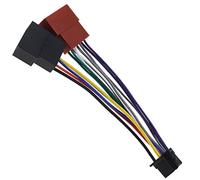 Be In Your Mind Faisceau de câblage autoradio stéréo adaptateur connecteur 16 broches port vers mini ISO 8 broches câble de câblage compatible avec Sony