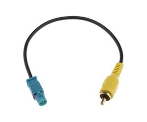 Be In Your Mind Fakra Câble adaptateur Z mâle vers RCA mâle compatible avec Mercedes Command PCM 2.1/PCM 3.0/NTG 2.5/NTG 4.0/NTG 4.5