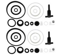 Be In Your Mind Kit de Cric Hydraulique Horizontal 50 Mm avec Tiges - Lot de 2 Outils pour Réparation Voiture
